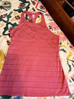 Athleta Pink Athletic Tank Top